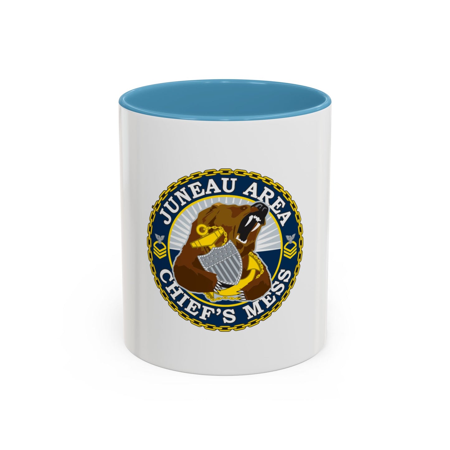 Juneau Area Chief Mess (U.S. Coast Guard) Accent Coffee Mug