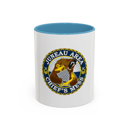 Juneau Area Chief Mess (U.S. Coast Guard) Accent Coffee Mug