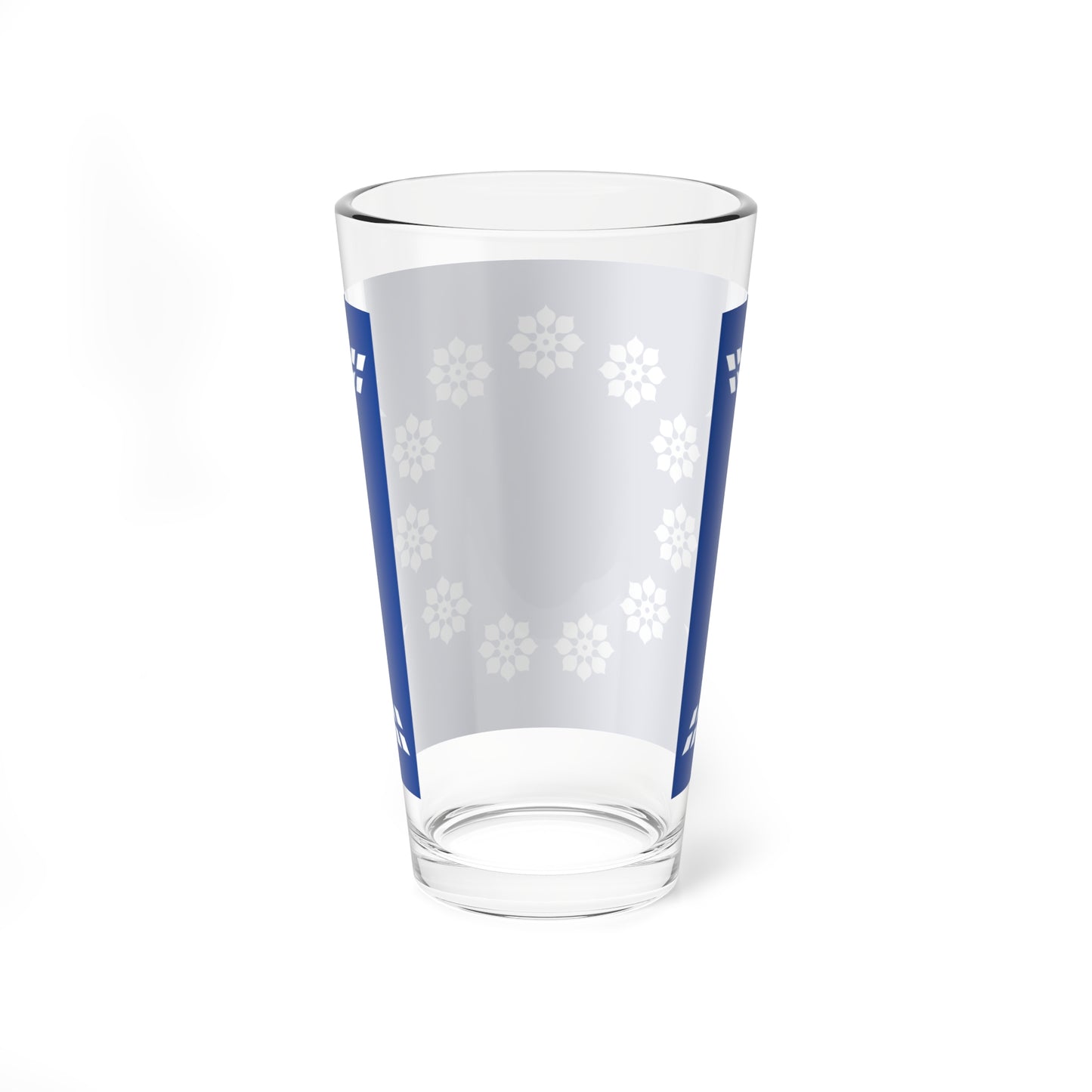 Belle-Ile-en-Mer traditional district flag (France) Pint Glass 16oz