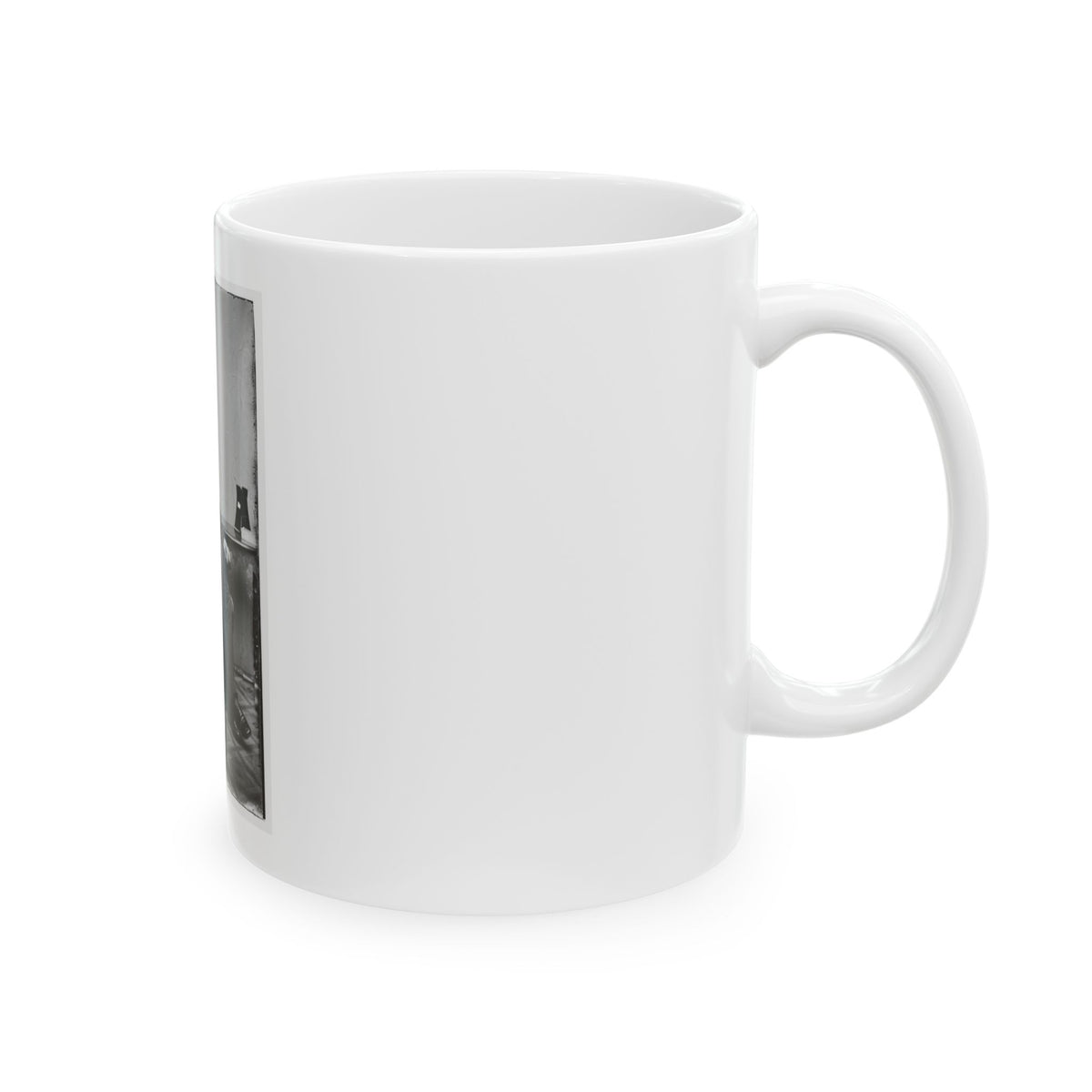 Portrait Of Commander Matthew F. Maury, Officer Of The Confederate Navy (U.S. Civil War) White Coffee Mug