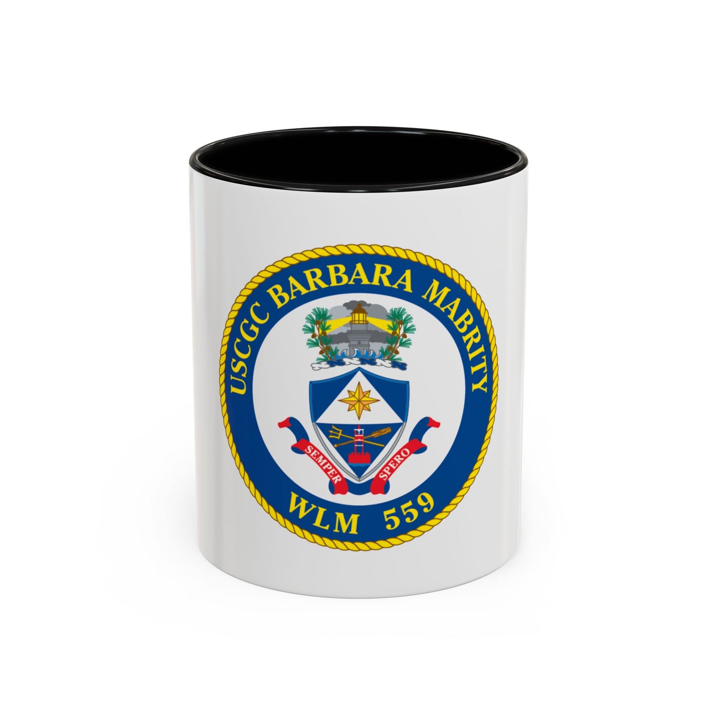 USCGC Barbara Mabrity WLM 559 (U.S. Coast Guard) Accent Coffee Mug