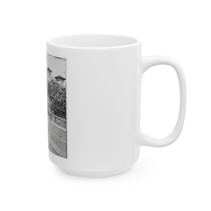Charleston, S.C. Roper's Hospital; A Closer View (U.S. Civil War) White Coffee Mug