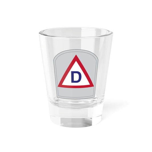 Verre à liqueur de la 39e division d'infanterie américaine (armée américaine) 1,5 oz