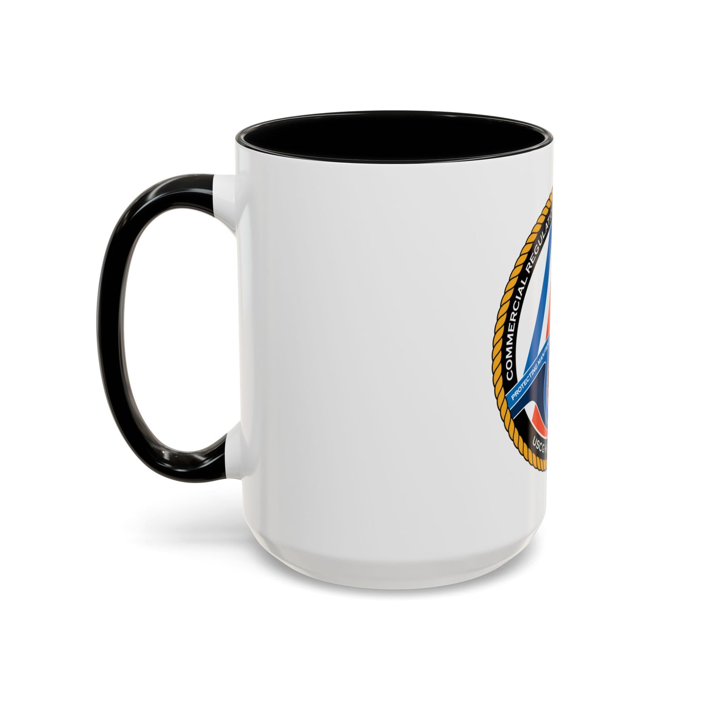 USCG HQ CG ENG 1 Comm Reg Stnd Dlr (U.S. Coast Guard) Accent Coffee Mug