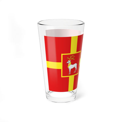 Flag of Zalesye (Russia) Pint Glass 16oz