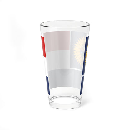 Esther Northrups proposed flag for Kansas (United States) Pint Glass 16oz