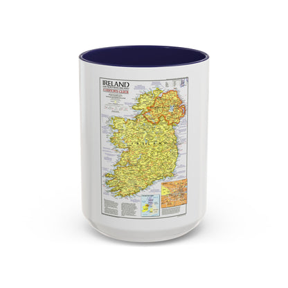 Ireland - A Visitor's Guide (1981) (Map) Accent Coffee Mug