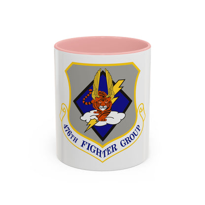 476 Fighter Group AFRC (U.S. Air Force) Accent Coffee Mug