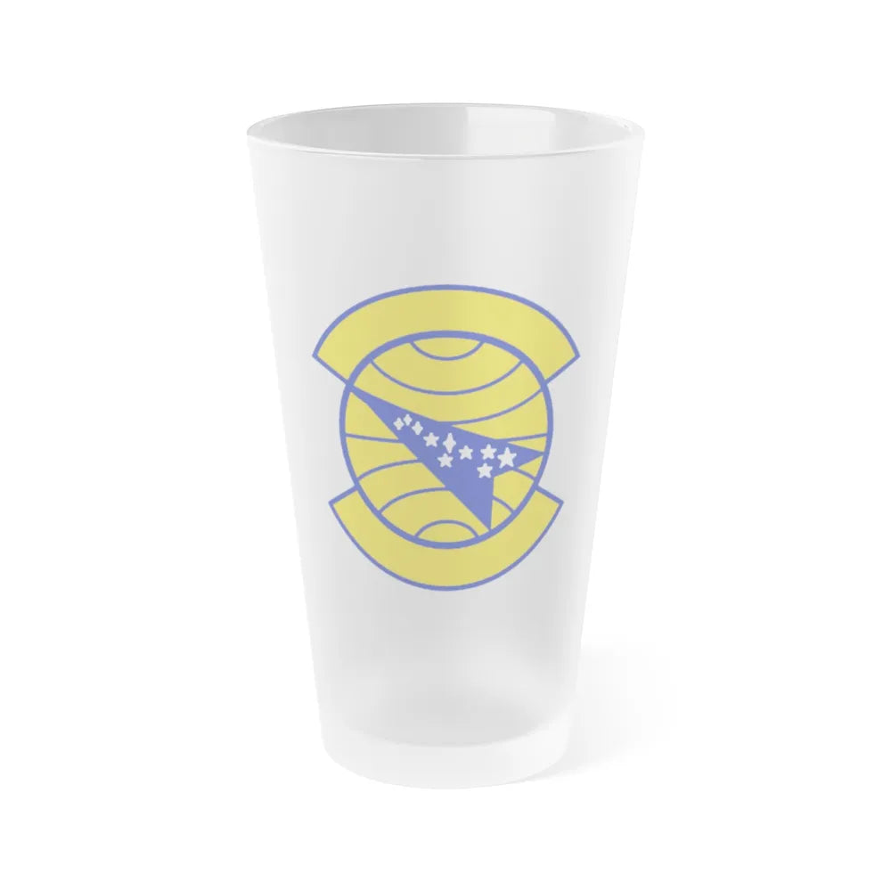 301 Airlift Squadron AFRC (U.S. Air Force) Frosted Pint Glass 16oz-16oz-Frosted-Go Mug Yourself