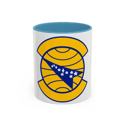 301 Airlift Squadron AFRC (U.S. Air Force) Accent Coffee Mug 11oz Light Blue - Go Mug Yourself