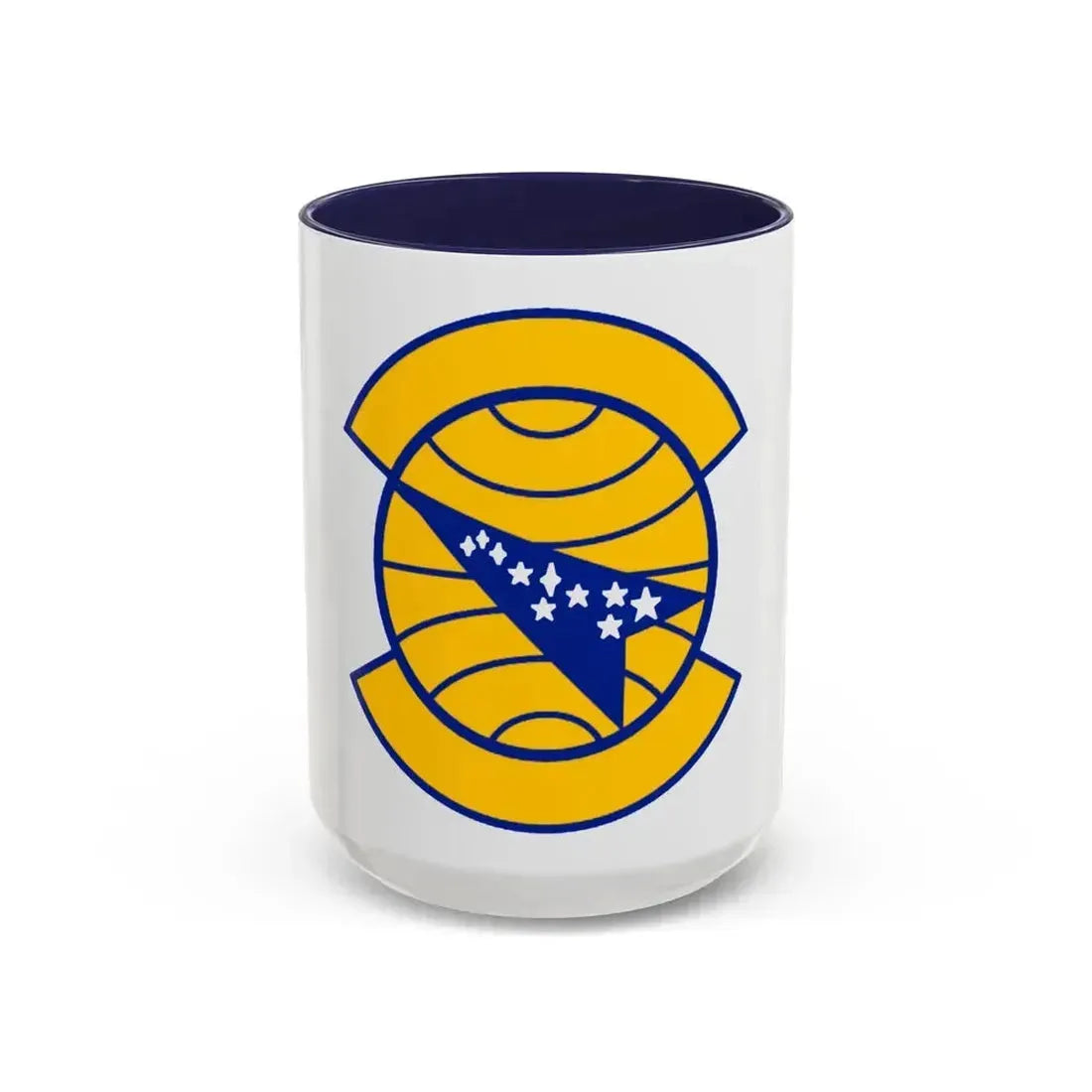 301 Airlift Squadron AFRC (U.S. Air Force) Accent Coffee Mug 15oz Navy - Go Mug Yourself