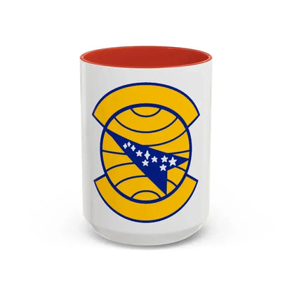 301 Airlift Squadron AFRC (U.S. Air Force) Accent Coffee Mug 15oz Red - Go Mug Yourself
