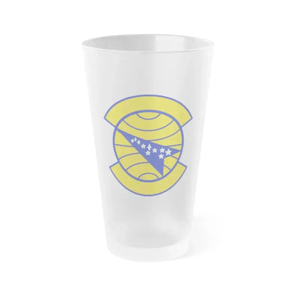 301 Airlift Squadron AFRC (U.S. Air Force) Frosted Pint Glass 16oz 16oz Frosted - Go Mug Yourself