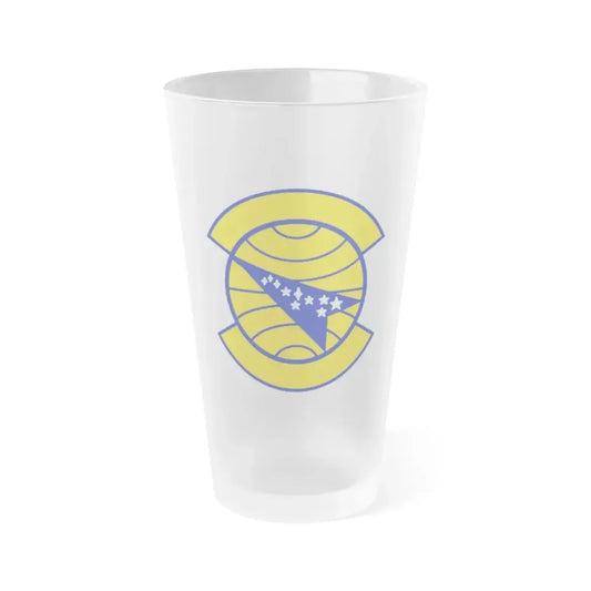 301 Airlift Squadron AFRC (U.S. Air Force) Frosted Pint Glass 16oz 16oz Frosted - Go Mug Yourself