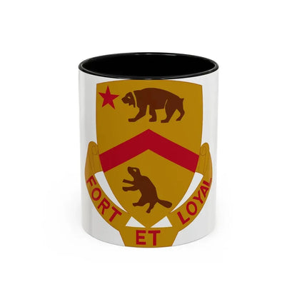 301 Cavalry Regiment (U.S. Army) Accent Coffee Mug 11oz Black - Go Mug Yourself
