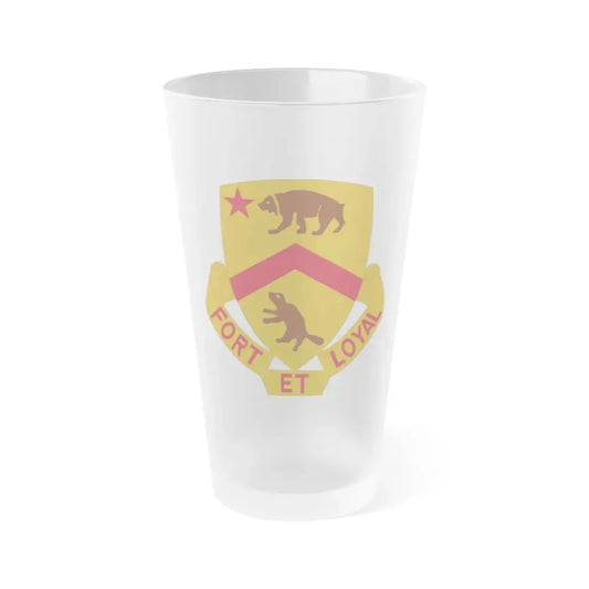 301 Cavalry Regiment (U.S. Army) Frosted Pint Glass 16oz Default Title - Go Mug Yourself