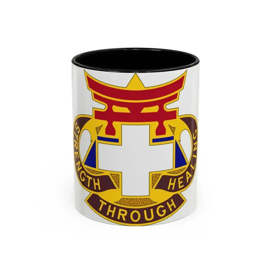 301 Field Hospital (U.S. Army) Accent Coffee Mug 11oz Black - Go Mug Yourself