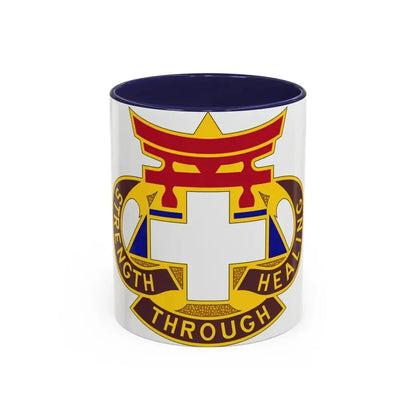 301 Field Hospital (U.S. Army) Accent Coffee Mug 11oz Navy - Go Mug Yourself