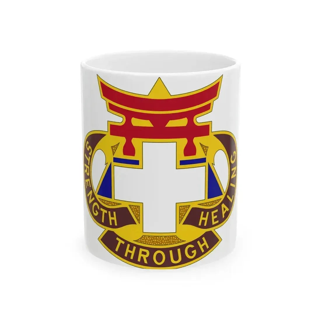 301 Field Hospital (U.S. Army) White Coffee Mug 11oz - Go Mug Yourself