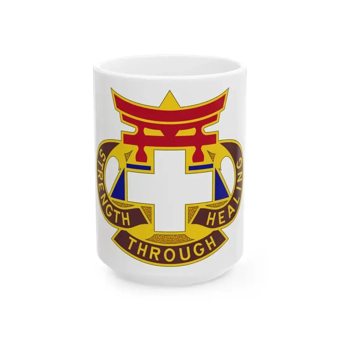 301 Field Hospital (U.S. Army) White Coffee Mug 15oz - Go Mug Yourself