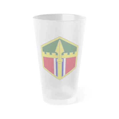 301 Maneuver Enhancement Brigade (U.S. Army) Frosted Pint Glass 16oz Default Title - Go Mug Yourself