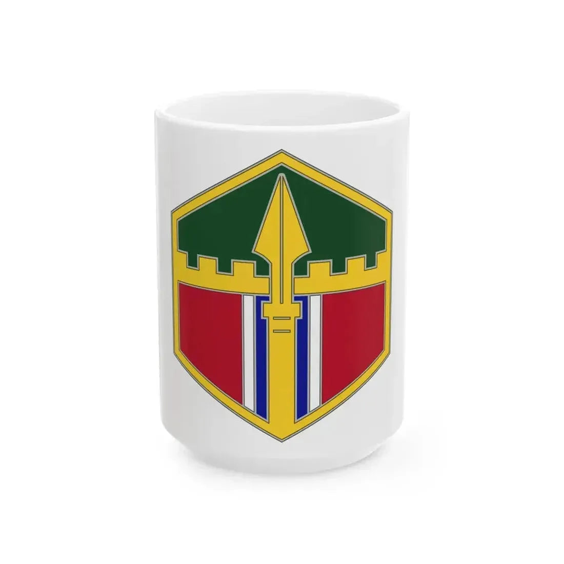 301 Maneuver Enhancement Brigade (U.S. Army) White Coffee Mug 15oz - Go Mug Yourself