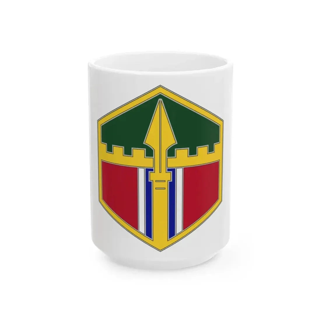 301 Maneuver Enhancement Brigade (U.S. Army) White Coffee Mug 15oz - Go Mug Yourself