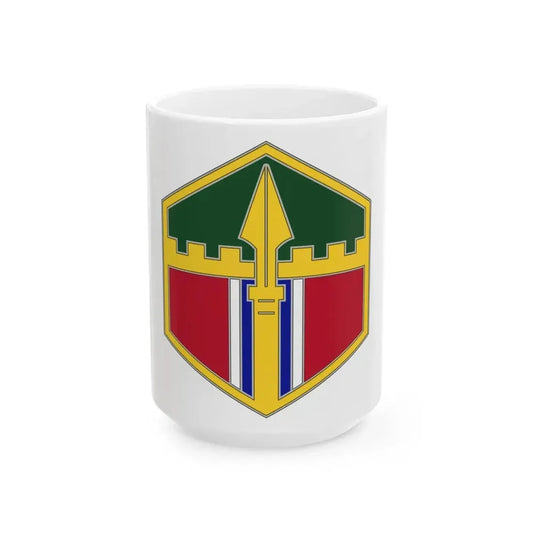 301 Maneuver Enhancement Brigade (U.S. Army) White Coffee Mug 15oz - Go Mug Yourself
