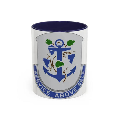 301 Medical Battalion (U.S. Army) Accent Coffee Mug 11oz Navy - Go Mug Yourself