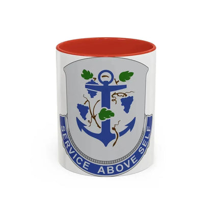 301 Medical Battalion (U.S. Army) Accent Coffee Mug 11oz Red - Go Mug Yourself