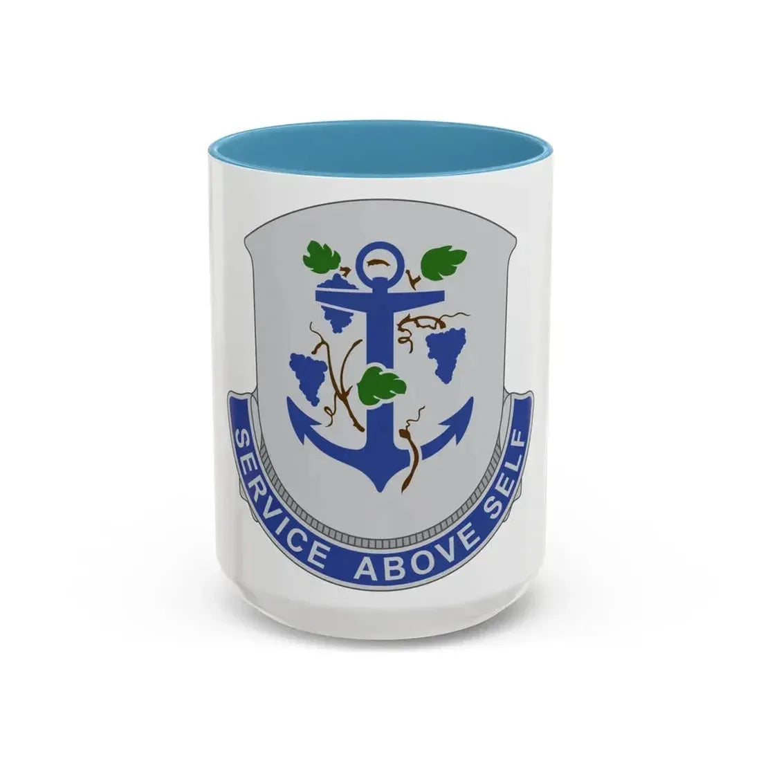 301 Medical Battalion (U.S. Army) Accent Coffee Mug 15oz Light Blue - Go Mug Yourself