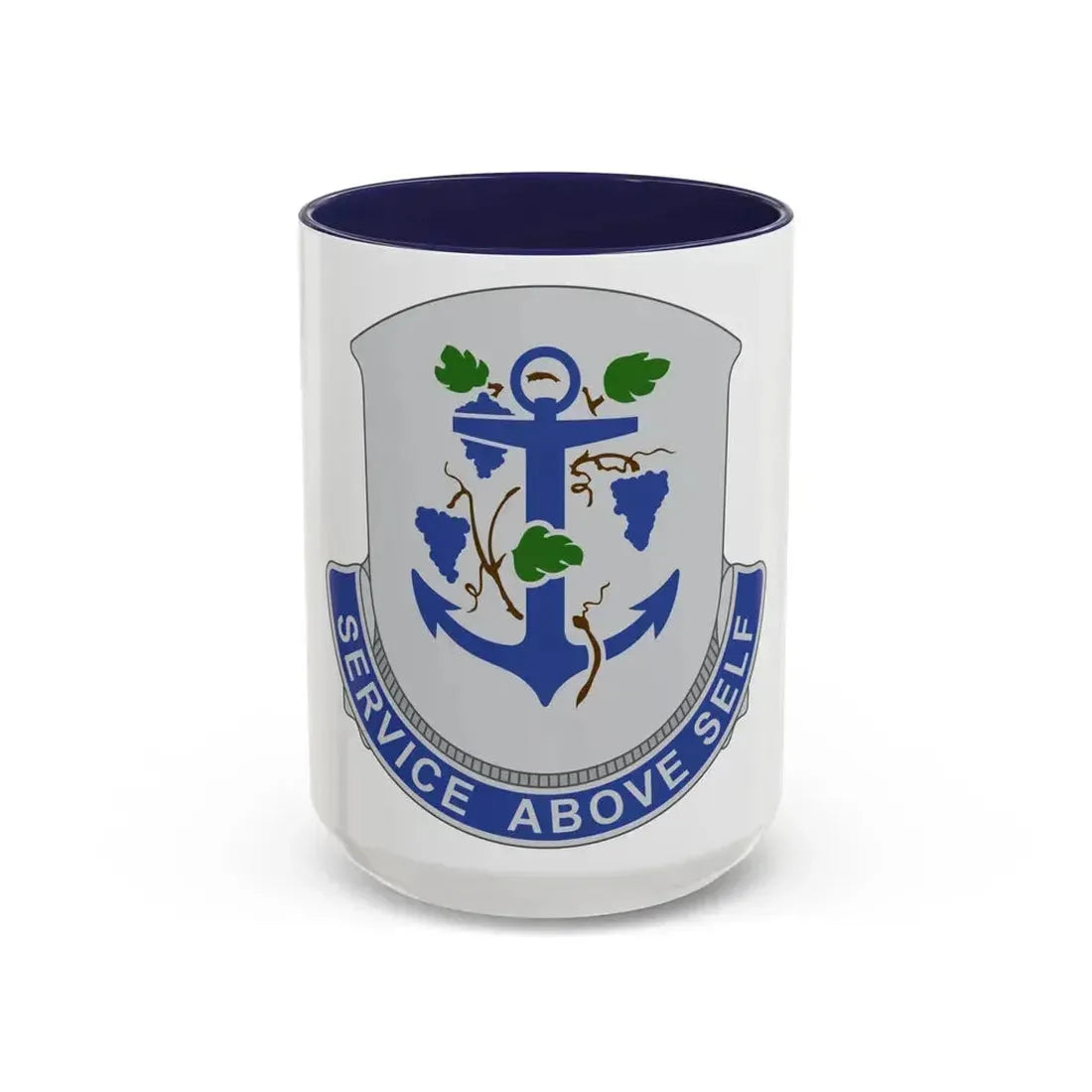 301 Medical Battalion (U.S. Army) Accent Coffee Mug 15oz Navy - Go Mug Yourself