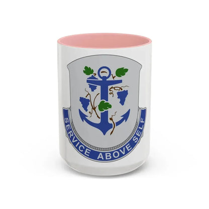 301 Medical Battalion (U.S. Army) Accent Coffee Mug 15oz Pink - Go Mug Yourself