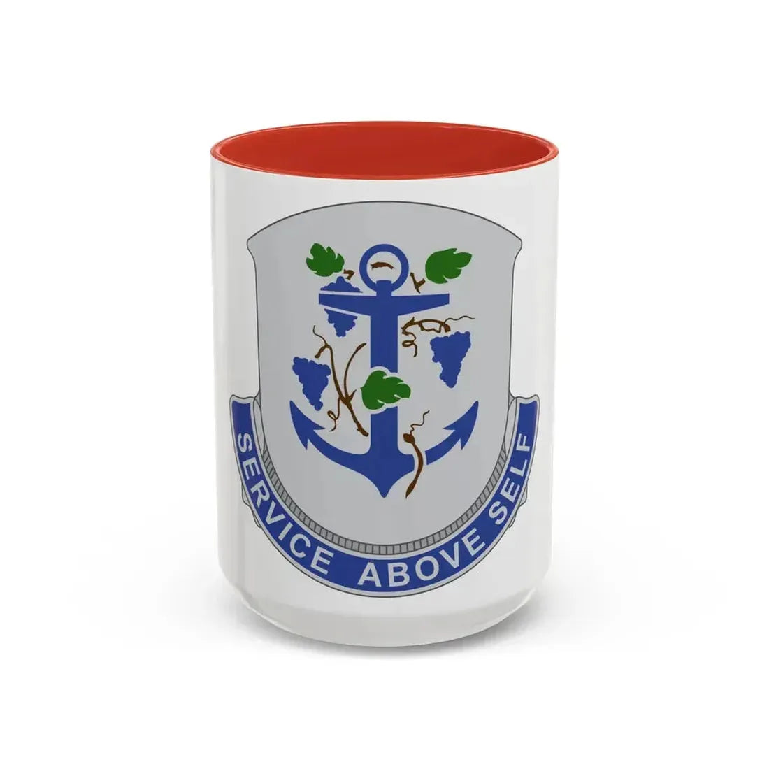 301 Medical Battalion (U.S. Army) Accent Coffee Mug 15oz Red - Go Mug Yourself