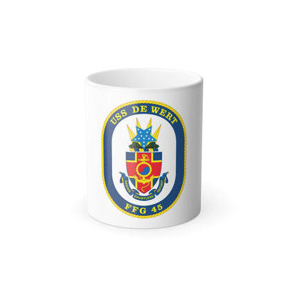 USS De Wert FFG 45 (U.S. Navy) Color Changing Mug 11oz