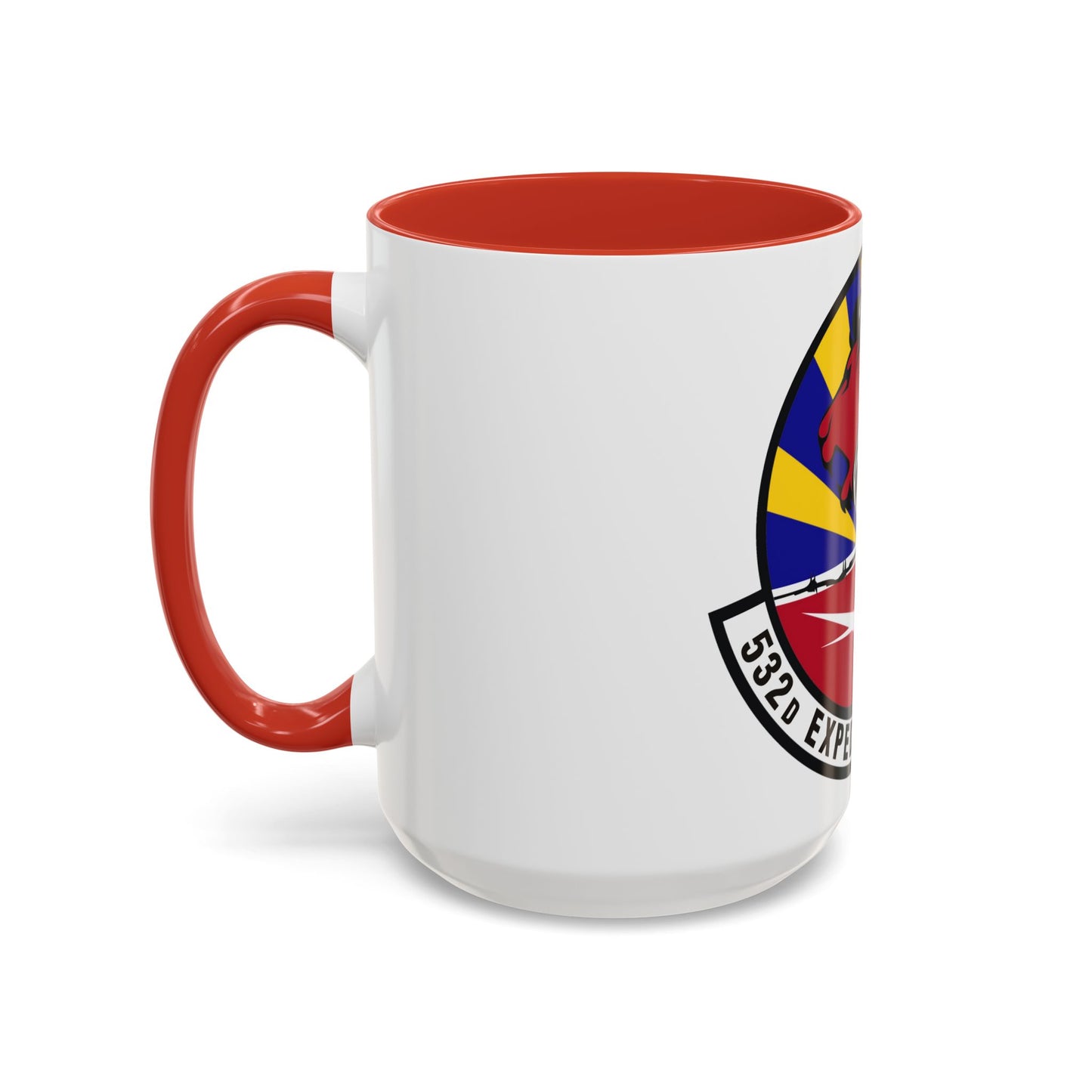 532d Expeditionary Security Forces Squadron (U.S. Air Force) Accent Coffee Mug