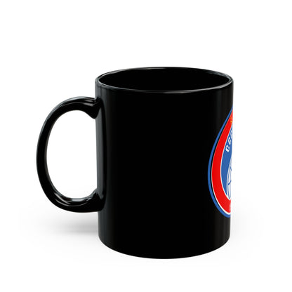 Soyuz TM-3 (Soyuz Programme) Black Coffee Mug