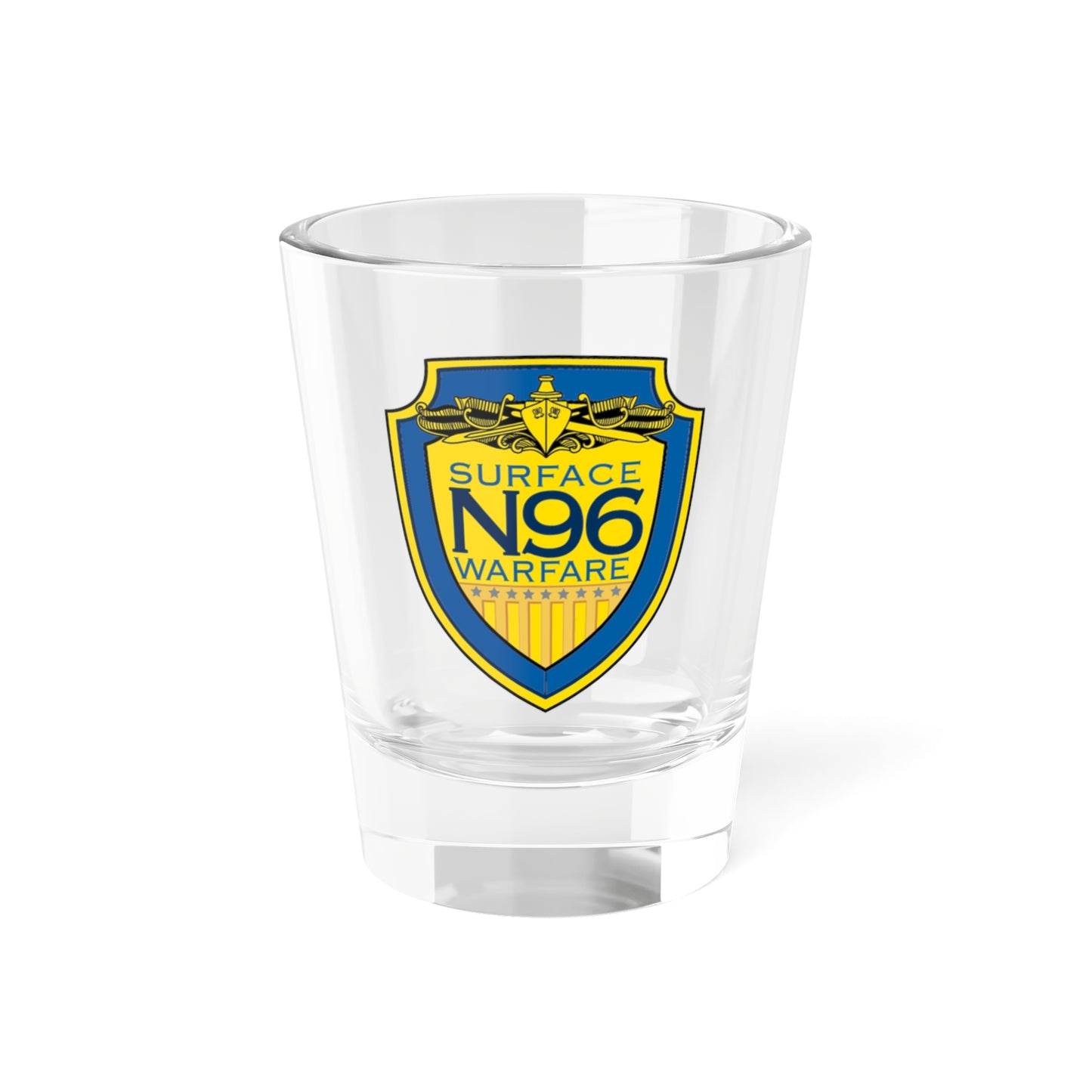 OPNAV N96 Surface Warfare N96 (U.S. Navy) Shot Glass 1.5oz