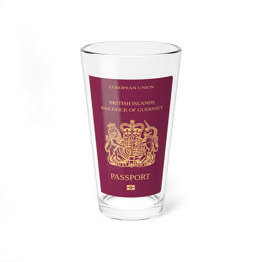 Guernsey Passport - Pint Glass 16oz