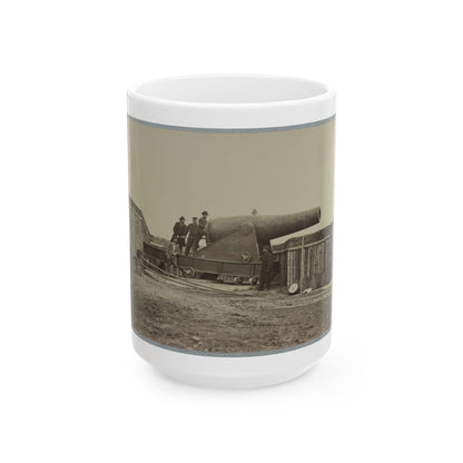 Battery Rodgers, Potomac River, Near Alexandria 001 (U.S. Civil War) White Coffee Mug
