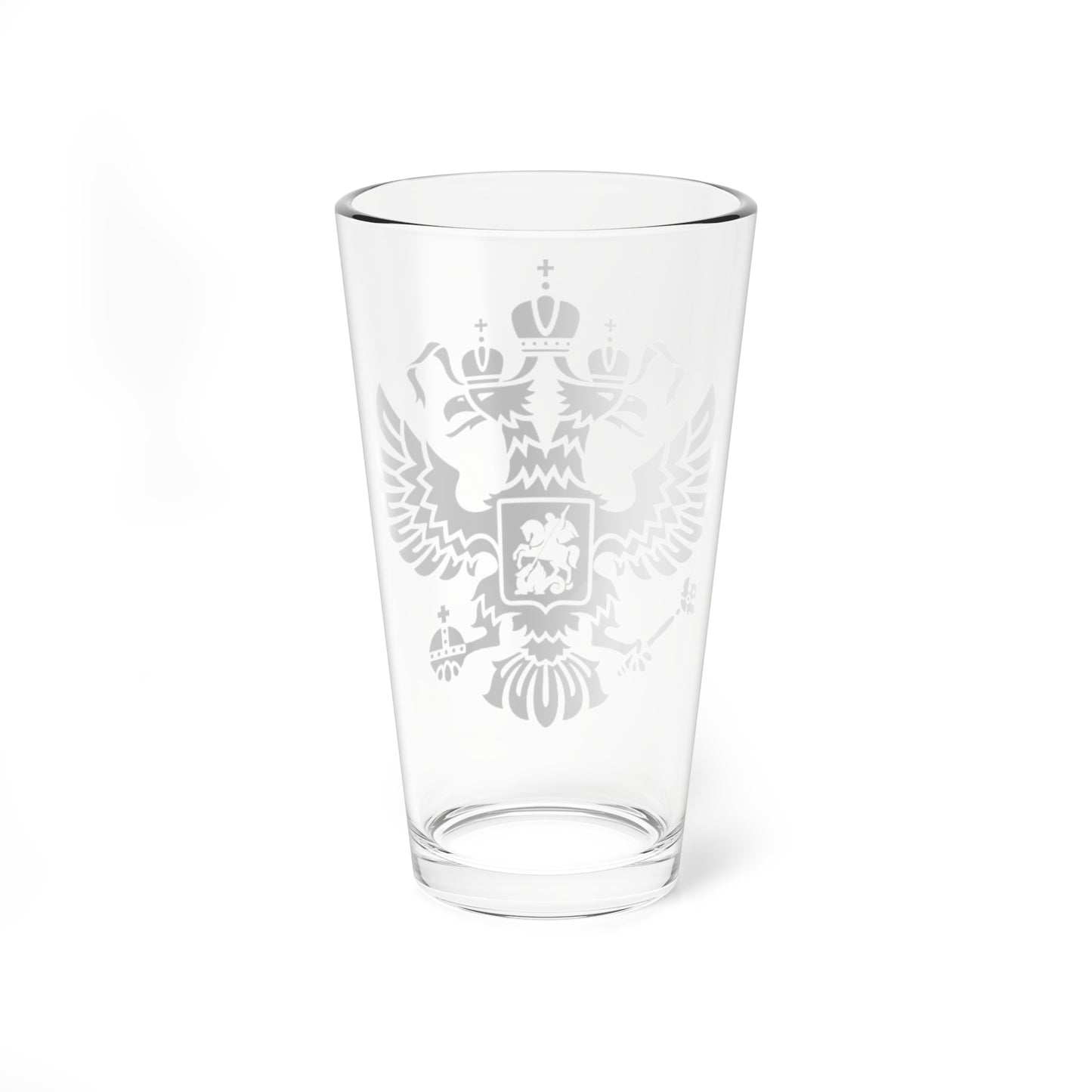 Digital gerb russia max (Russia) (Coat of Arms) Pint Glass 16oz
