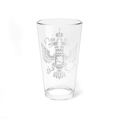 Digital gerb russia max (Russia) (Coat of Arms) Pint Glass 16oz