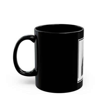 General Josiah Miller, Inspector General, Half-Length Portrait, Seated, Facing Left (U.S. Civil War) Black Coffee Mug