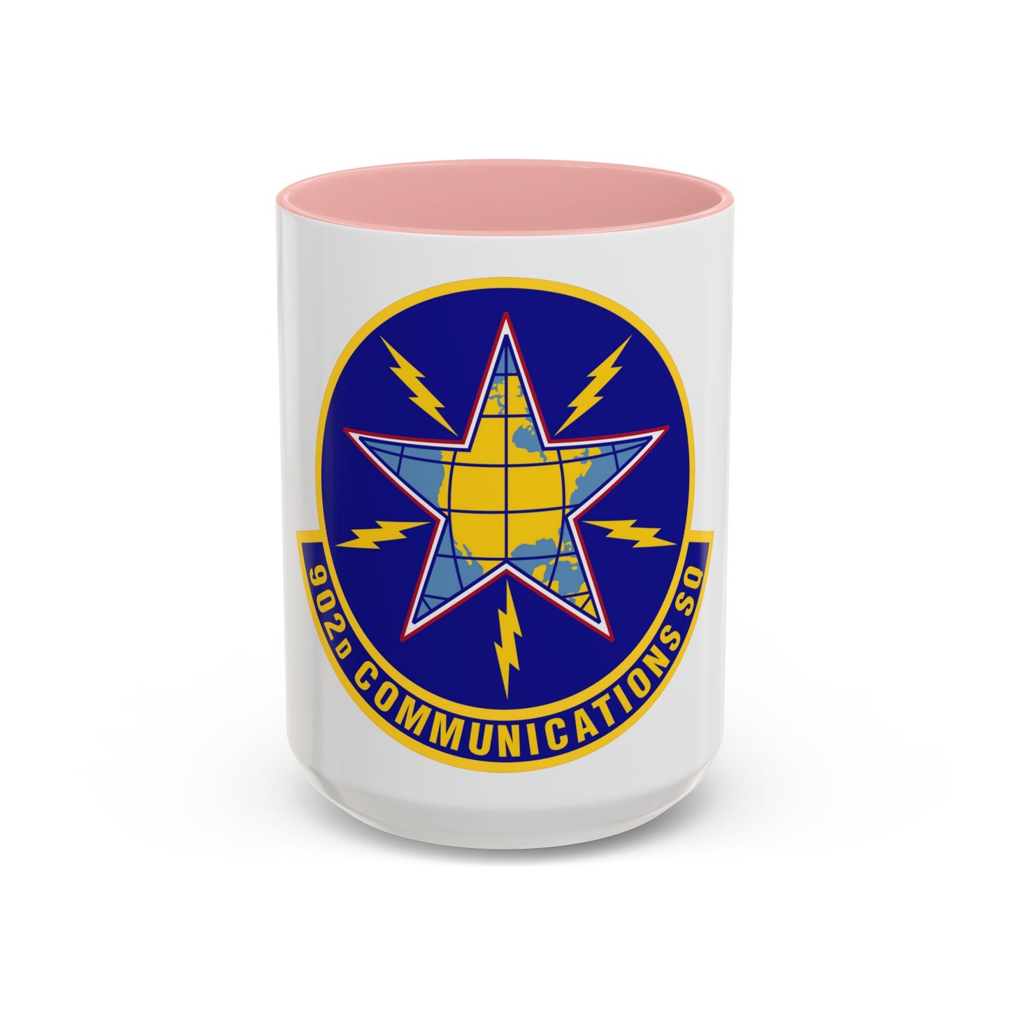 902d Communications Squadron (U.S. Air Force) Accent Coffee Mug