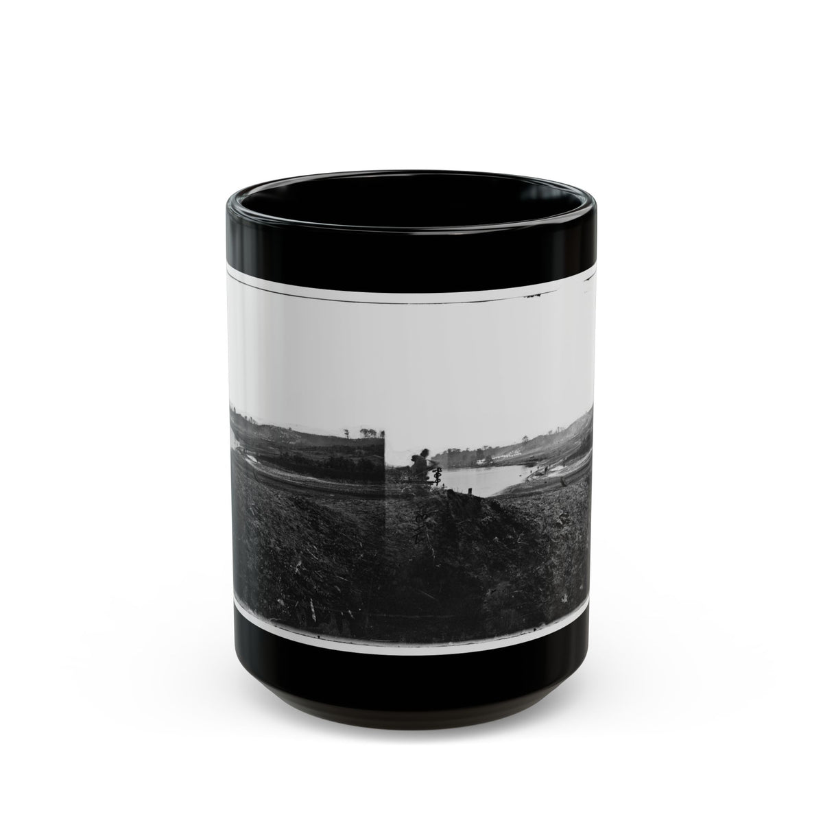 Belle Plain, Virginia. (U.S. Civil War) Black Coffee Mug