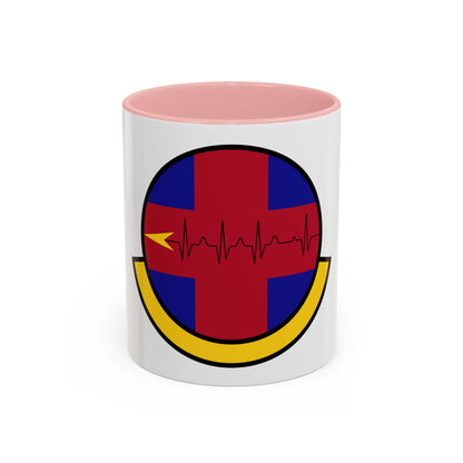 375 Healthcare Operations Squadron AMC (U.S. Air Force) Accent Coffee Mug