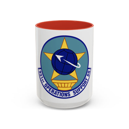 931st Operations Support Squadron (U.S. Air Force) Accent Coffee Mug