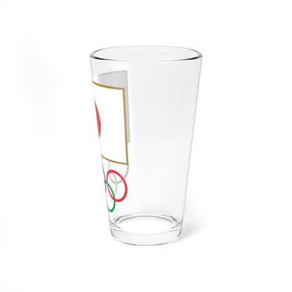 Japanese Olympic Committee 2021 (Japan) Pint Glass 16oz