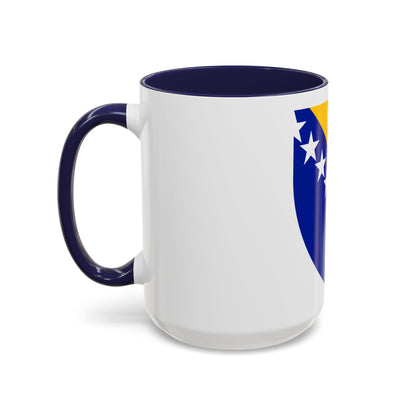 Coat of arms of Bosnia and Herzegovina - Accent Coffee Mug