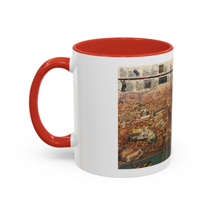 Romans, The (1997) (Map) Accent Coffee Mug